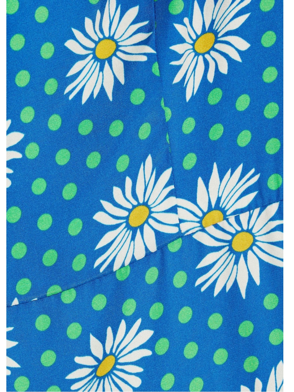 Hvn Nora Silk Polka Dot And Daisies Dress 2 New $495 — image 2 of 5